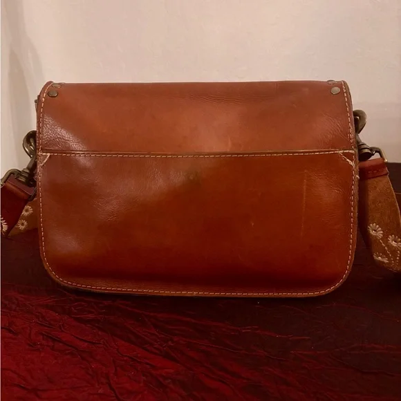 Patricia Nash Vitellia Studded Flap Saddle Bag - Picture 3 of 11